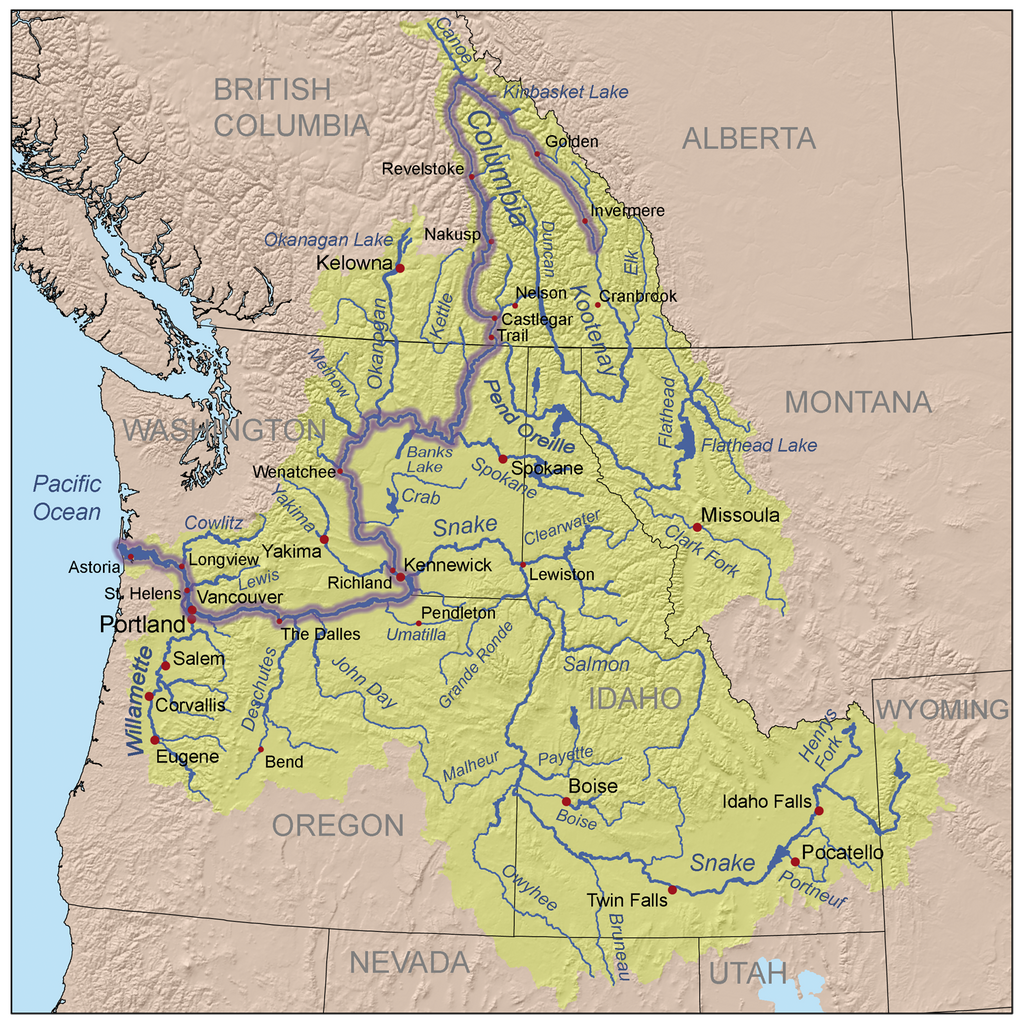 The Columbia River Watershed